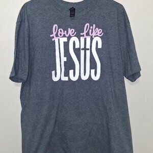 ✨ Love Like Jesus Graphic Tee - XL